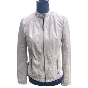 XS Faux Leather Jacket G.H BASS NEVER WORN! Steal!